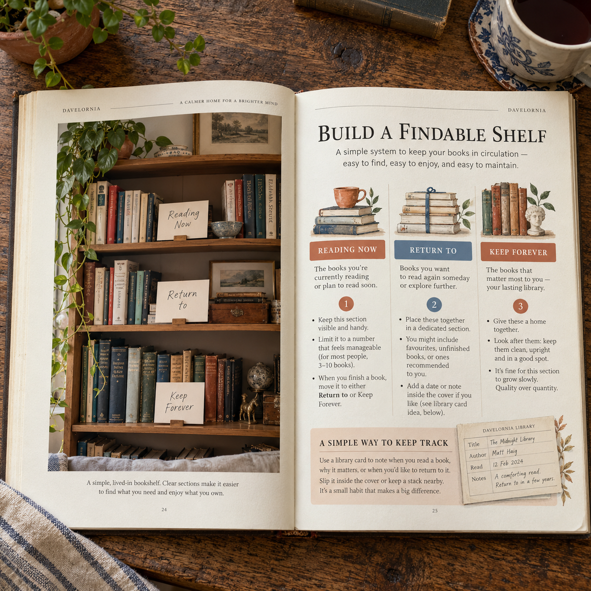 Shelves with a Story